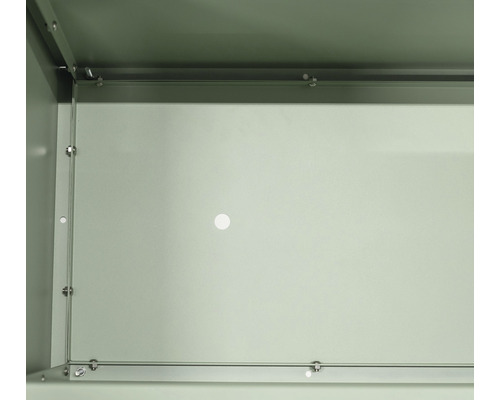 Innenansicht eines leeren Verteilerkastens