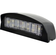 Schwarze LED Kennzeichenleuchte