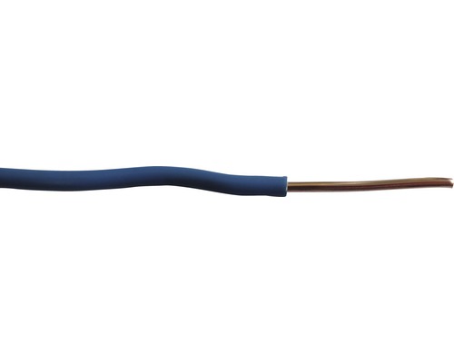 Aderleitung H07 V-U 1x2,5 mm², 100 m blau