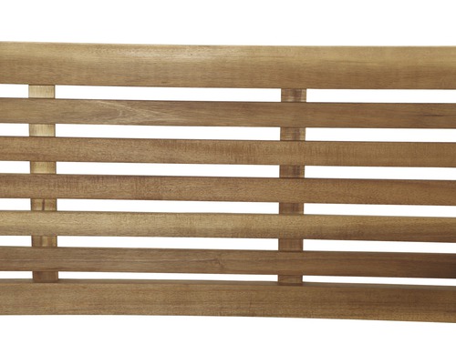 Detailansicht eines Holzlattenzauns