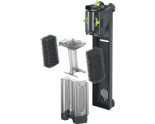 Aquarium Innenfilter mit Filtermedien zur Reinigung des Wassers