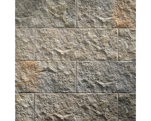 Nahaufnahme von Wandfliesen mit Steinoptik