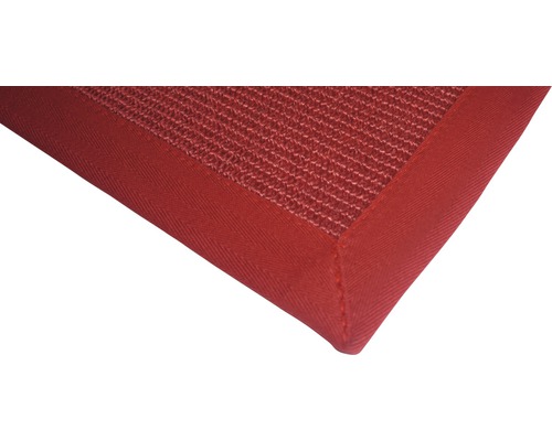 Detailansicht eines Sisalteppichs