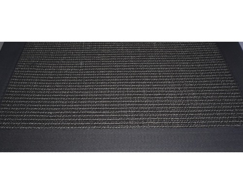 Fußmatte aus Naturfaser mit Bordüre