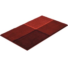 Badteppich Grund Diviso 60 x 100 cm rubin