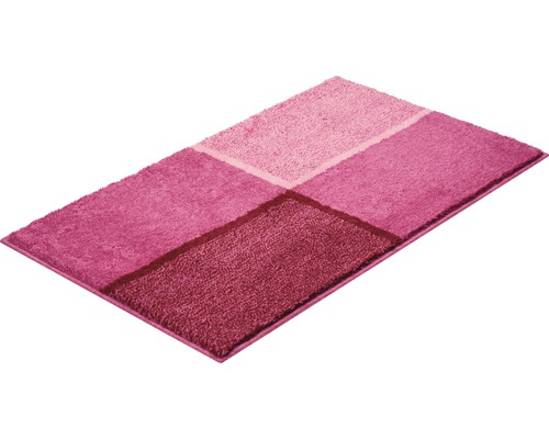 Rechteckiger Badteppich mit geometrischem Muster