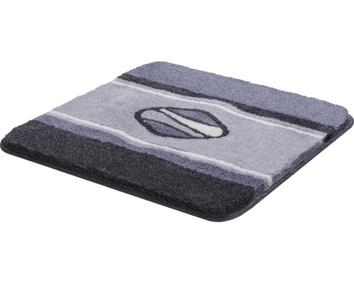 Rechteckige Badematte mit Muster