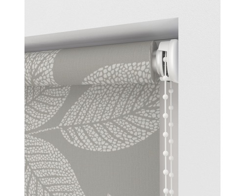 Rollo mit Blätterdruck und Kettenzug