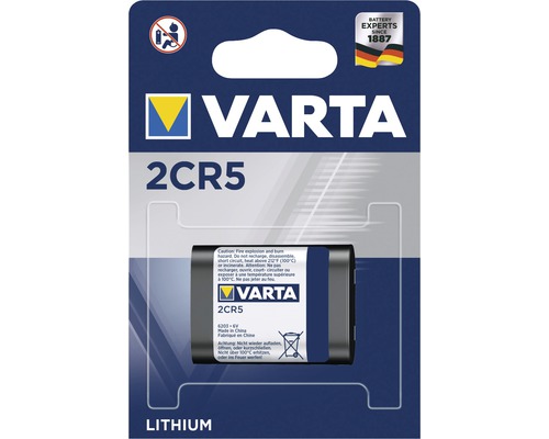 Varta 2CR5 Lithium Batterie