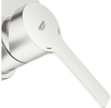 Grohe Logo auf einer Armatur für ein Waschbecken