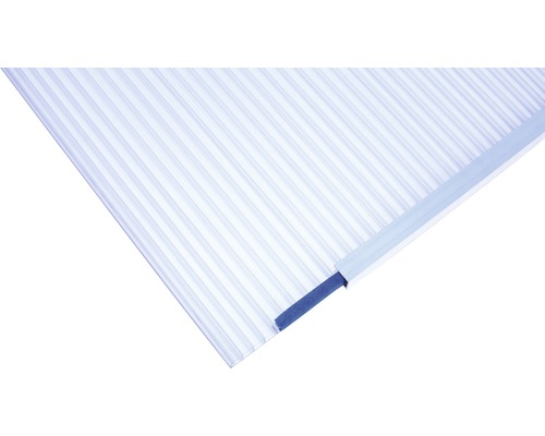 Lichtplatte aus Kunststoff mit Verbindungsprofil