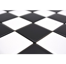 Keramikmosaik CD 202 30,0x30,0 cm schwarz weiß
