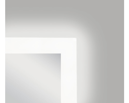 Ausschnitt eines weißen Rahmens