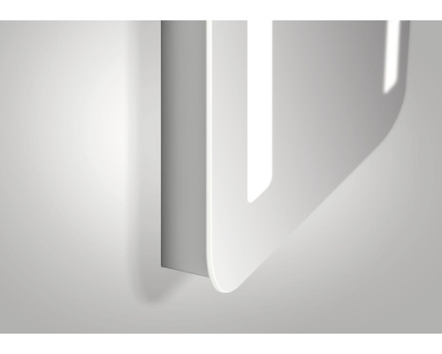 Weiße Wandleuchte im Detail