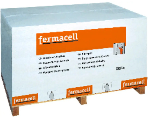 Palette Fermacell Gipsfaserplatten