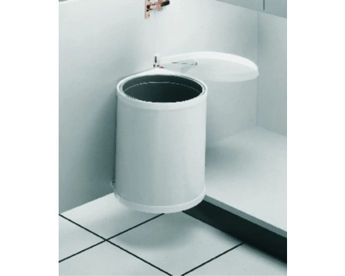 Einbau-Abfallsammler Hailo Compact-Box 15 Liter weiß Einbau-Abfallsammler Hailo Compact-Box 15 Liter weiß