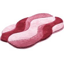 Badteppich Grund Carmen 60 x 100 cm rose