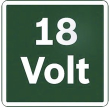 18 Volt Kennzeichnung