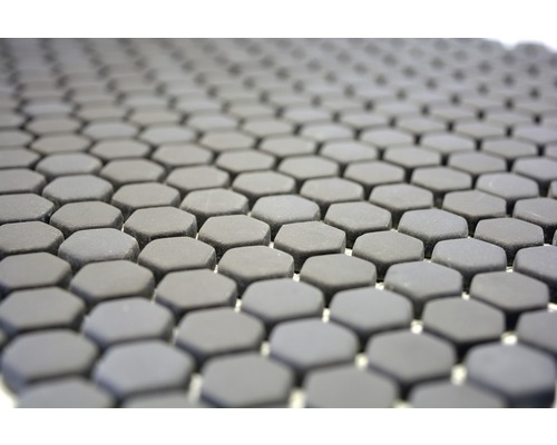 Mosaikfliesen aus Keramik in sechseckiger Form