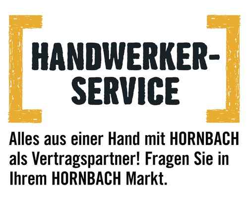 HORNBACH Handwerkerservice: Alles aus einer Hand mit HORNBACH als Vertragspartner