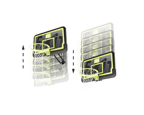 Verstellbarer Basketballkorb zur Wandmontage