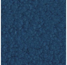 Nahaufnahme einer blauen Hammerschlaglackoberfläche.