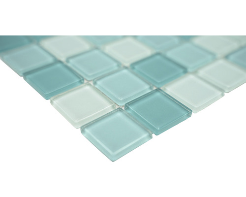 Mosaikfliese aus Glas