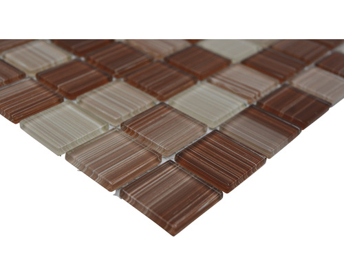Mosaikfliese aus Glas