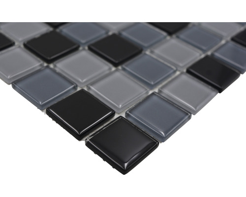 Mosaikfliese aus Glas, quadratisch