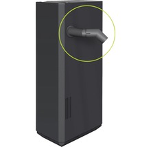 Pellet-Ofen mit Rauchrohranschluss