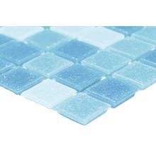 Quadratische Glasmosaikfliesen für Wand und Boden