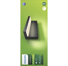 LED Außenwandleuchte Bustan anthrazit 2-flammig mit Leuchtmittel 2x1000 lm warmweiß IP44-thumb-2 LED Außenwandleuchte Bustan anthrazit 2-flammig mit Leuchtmittel 2x1000 lm warmweiß IP44-thumb-2