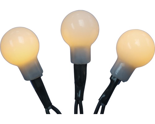 Lichterkette mit kugelförmigen Leuchten
