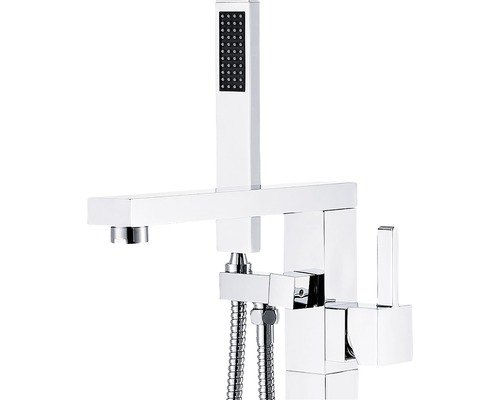 Freistehende Badewannenarmatur mit Handbrause