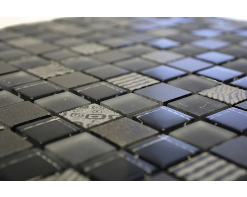 Nahaufnahme von Mosaikfliesen