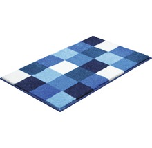 Badteppich Grund Bona 80 x 140 cm blau