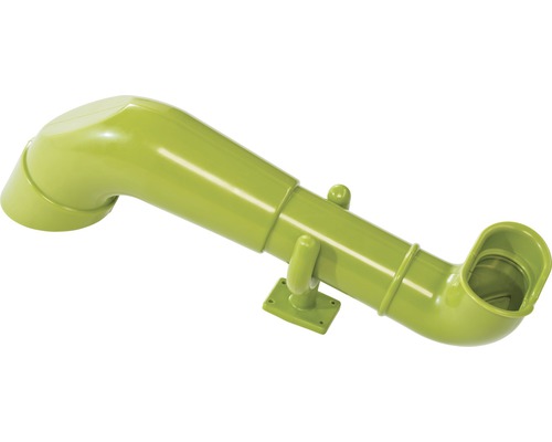 Grüne Rutsche für Spielplatz