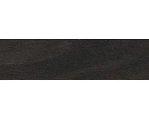 Nahaufnahme einer dunklen Holzoberfläche.