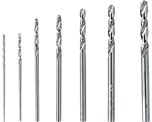 Set aus Spiralbohrern unterschiedlicher Größe
