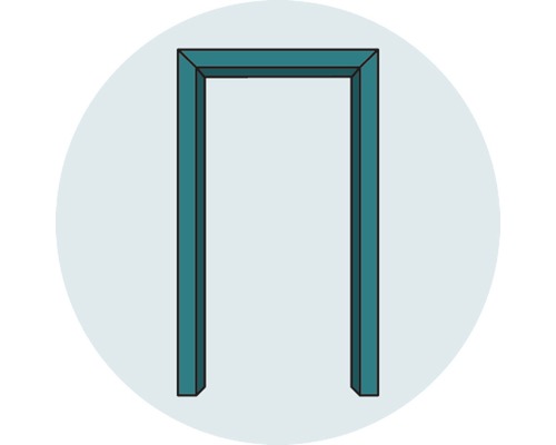 Türrahmen zur Montage