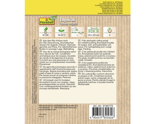 Thymiansamenpackung FloraSelf