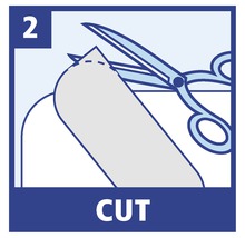 Symbol zum Schneiden mit einer Schere