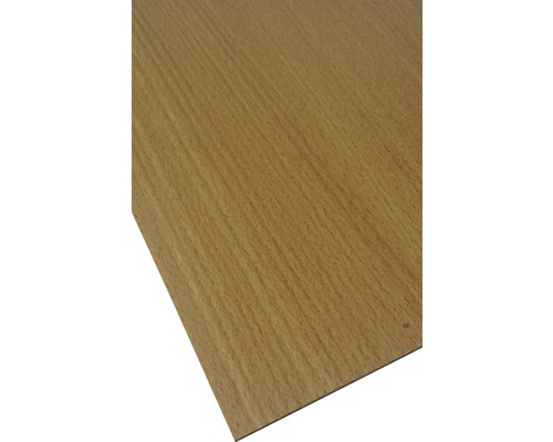 Dünn-MDF Platte einseitig Buche 2440x1220x3 mm (Zuschnitt online reservierbar)