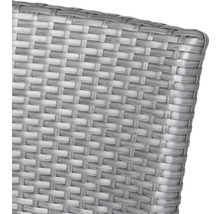 Detailansicht eines Möbelstücks mit geflochtener Oberfläche