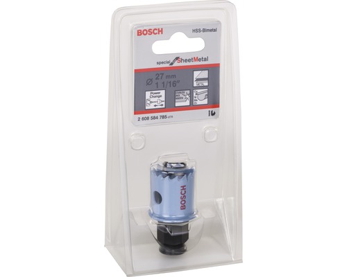 Bosch Lochsäge HSS Bimetall, 27 mm in Verpackung
