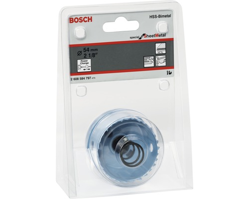 Bosch Lochsäge HSS Bimetall, 54 Millimeter, in Verpackung