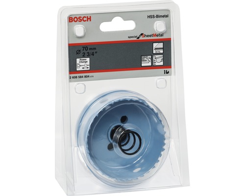 Bosch Lochsäge HSS-Bimetall, 70 Millimeter, in Verpackung