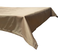 Tischdecke 110 x 140 cm Polyester rechteckig sand-thumb-0