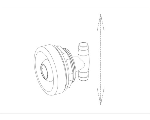 Düse für Schwimmbad und Schwimmteich