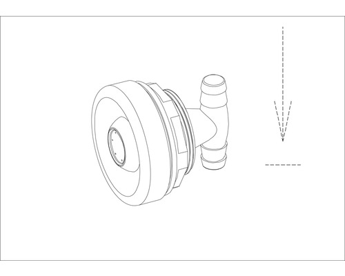 Düseneinsatz für Pools